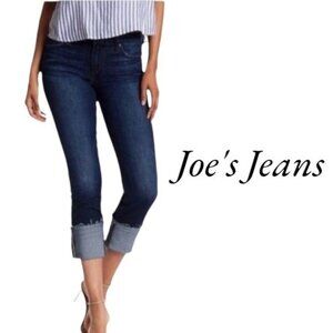 Joe's Jeans Womens Cuffed Crop Jeans